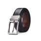 B0001 Reversible Genuine Leather Belt for Men – Black / Tan Dual-Side | House of Leather