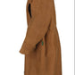 LCM0012 Unisex Edinburgh Long Coat – Antique Brown Cotton Outdoor Duster | All-Weather Long Coat