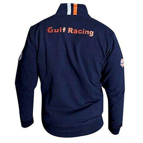 DJM0027 Men’s Navy-Blue Cotton & Denim Racing Bomber Jacket – Lightweight Zip-Up Casual Outerwear for Everyday Style