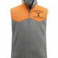 DJM0030 Men's Grey Vest – Classic Western Ranch Style Sleeveless Jacket Inspired By "John Dutton"