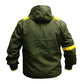 DJM0016 Men's Tyler Joseph Twenty One Pilots Storm Again Jumpsuit Cotton & Denim Green Hood Jacket