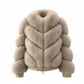FJF0009 Women’s Luxury Fur Jacket – Premium Soft Fur, Warm Winter Outerwear With Cozy Style