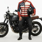 FJLM0010 Men’s USA Flag Biker Real Leather Jacket – Bold Stars & Stripes Motorcycle Style