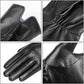 LG0002 Men's & Women’s Winter Leather Gloves – Warm Lined Touchscreen Driving & Fashion Gloves