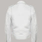 LJM0063 Men’s White Premium Leather Jacket – Sheep Leather, Slim Fit & Timeless Classic Style
