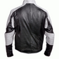 LJM0074 Men’s Black & Grey “Small Ville” Jacket – Real Real Leather, Iconic Superman Style Outerwear