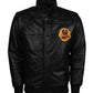 LJM0078 Men’s Cobra Kai Faux Leather Biker Jacket | Premium Black Motorcycle Jacket (Inspired by Johnny Lawrence)