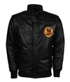 LJM0078 Men’s Cobra Kai Faux Leather Biker Jacket | Premium Black Motorcycle Jacket (Inspired by Johnny Lawrence)