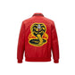 LJM0079 Men's Cobra Kai Red Classic Jacket Inspired By Johnny Lawrence | Men’s Faux Leather Biker Jacket