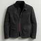 LJM0087 Men’s Elegance Jacket – Premium Leather-Look Bomber in Black & Brown Variants | Classic Urban Outerwear Coat