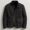 LJM0087 Men’s Elegance Jacket – Premium Leather-Look Bomber in Black & Brown Variants | Classic Urban Outerwear Coat
