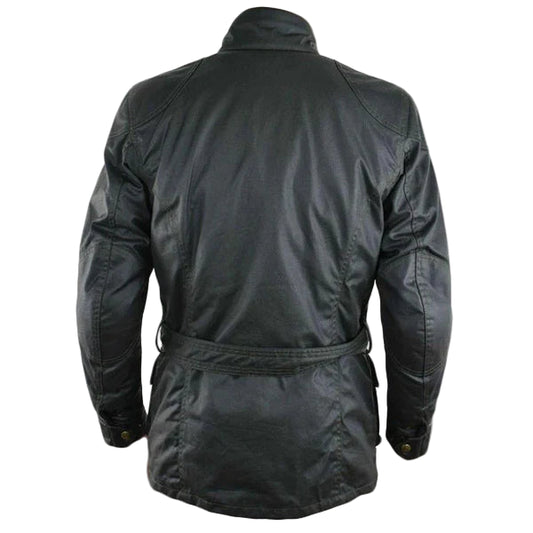 LJM030 Men’s “The Dark Knight Rises” Bane Coat – Black Real Leather Jacket