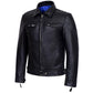LJM032 Men’s German Luftwaffe Cowhide Real Leather Biker Jacket – Vintage Pilot Style