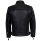 LJM032 Men’s German Luftwaffe Cowhide Real Leather Biker Jacket – Vintage Pilot Style