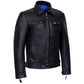 LJM032 Men’s German Luftwaffe Cowhide Real Leather Biker Jacket – Vintage Pilot Style