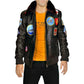 LJM033 Top Gun Maverick G-1 Flight Bomber Jacket – Tom Cruise Inspired Real Sheepskin Leather Aviator Coat