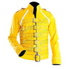 KLJ0001 Kids “Freddie Mercury Wembley Concert – Yellow Edition” Faux Leather Jacket