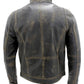 LJM0043 Men's Hot Brown Brando Biker Jacket – Premium Stylish Real Leather Outerwear Coat
