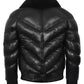 MPJ0004 Men’s Heavy Padded Puffer Jacket – Windproof Warm Bomber for Winter