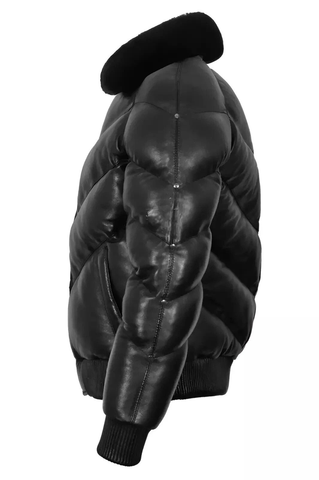 MPJ0004 Men’s Heavy Padded Puffer Jacket – Windproof Warm Bomber for Winter