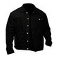 DJM001 Men’s Yellowstone Black Denim Jacket – Rip Wheeler Cowboy Biker Style | Cole Hauser Inspired
