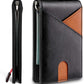 W0003 Slim RFID‑Blocking Bifold Wallet for Men – Minimalist Front Pocket Wallet with Money Clip & Coin Pocket | House of Leather