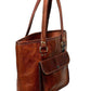 WB005 Women’s Premium Genuine Leather Tote Bag – Elegant Everyday Shoulder Handbag