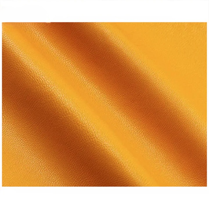 LJF0008 Women’s Tan‑Ming Real Faux‑Leather Moto Jacket – Slim Fit Biker Style, Modern Edge