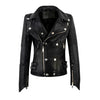 LJF0012 Women’s Black Motorcycle Bomber Real Leather Jacket – Biker Slim Fit, Cross-Zip & Stylish Finish