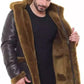 MFC04 RAF B3 Real Shearling Inner Real Quality Fur Sheep Leather Bomber Coat