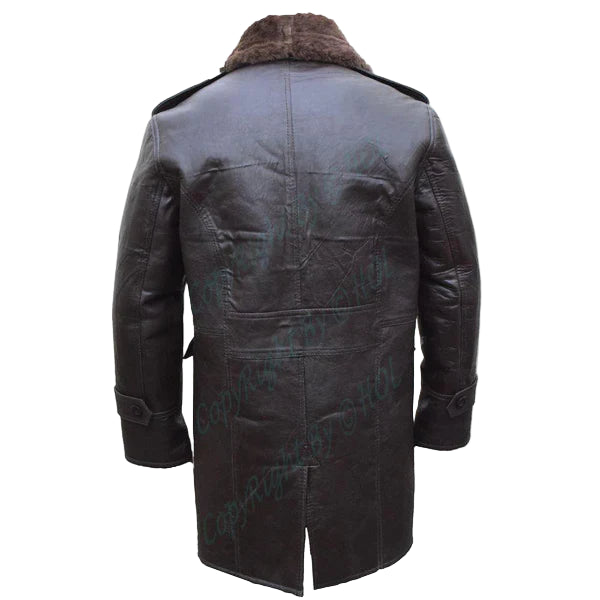 MFC03 RAF B3 Real Shearling Inner Real Quality Fur Sheep Leather Bomber Coat